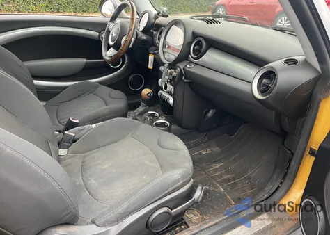 2007 Mini Cooper S z USA, uszkodzony, nr VIN WMWMF73507TL90586